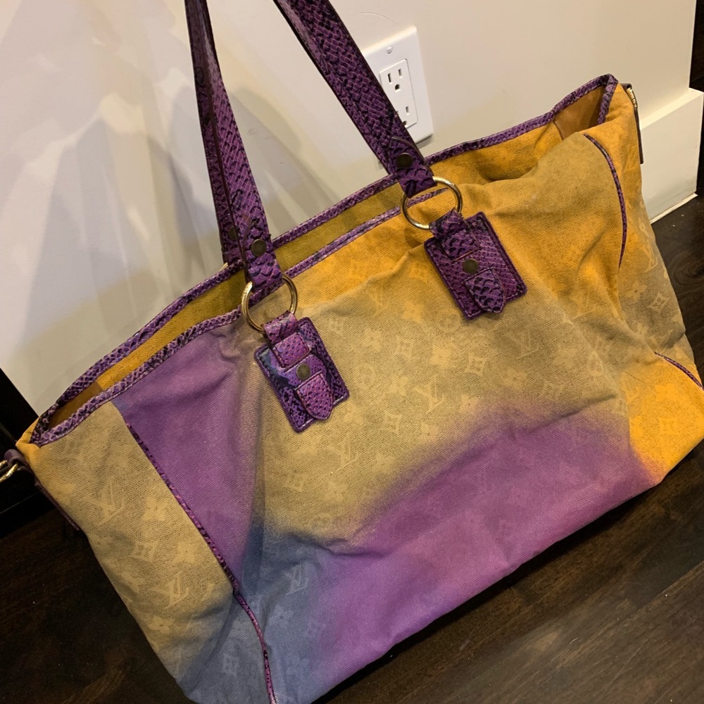 Louis Vuitton Richard Prince Tote Archival Rare
